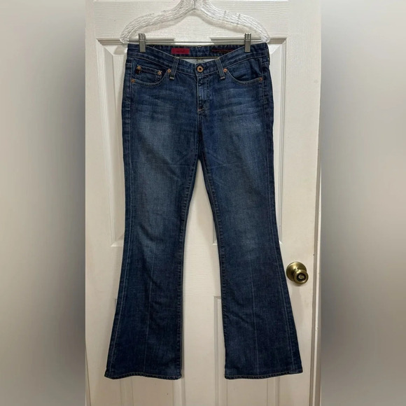 Ag Adriano Goldschmied Blue Boot Cut Jeans - Picture 1 of 9